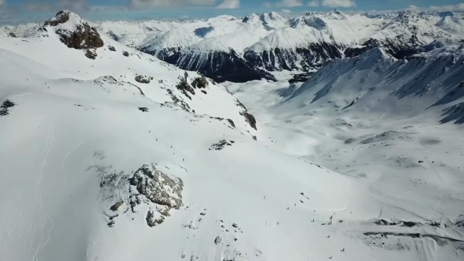 Corviglia near St. Moritz