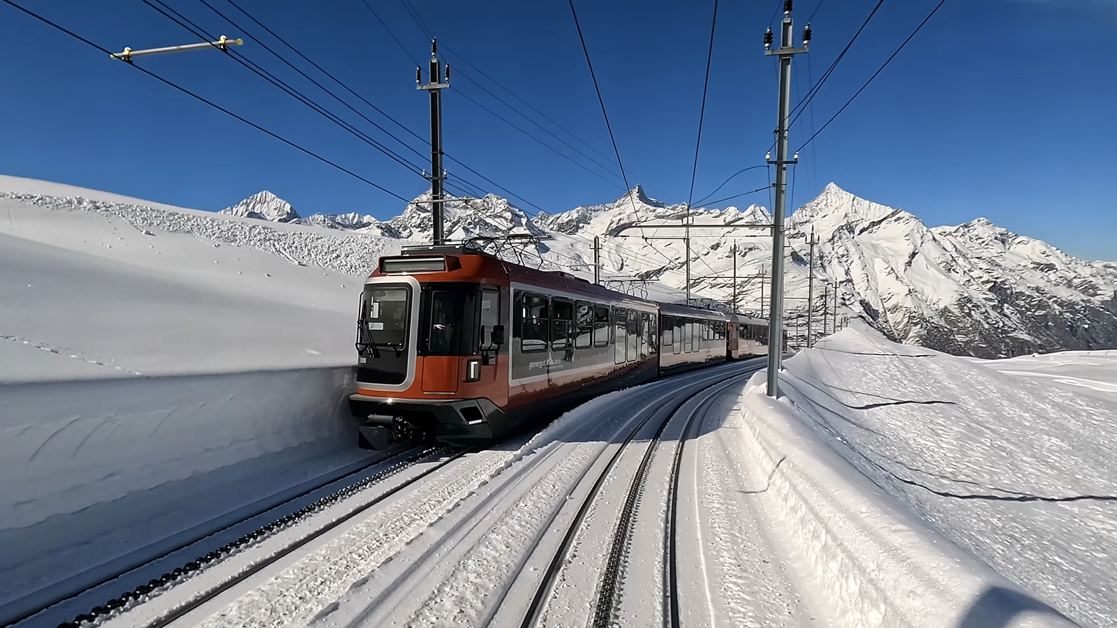 Gornergrat Railway near Zermatt