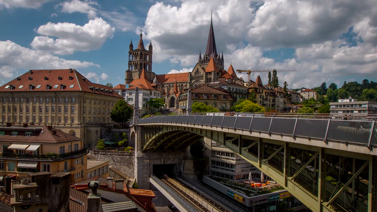Lausanne Cathedral near Lausanne