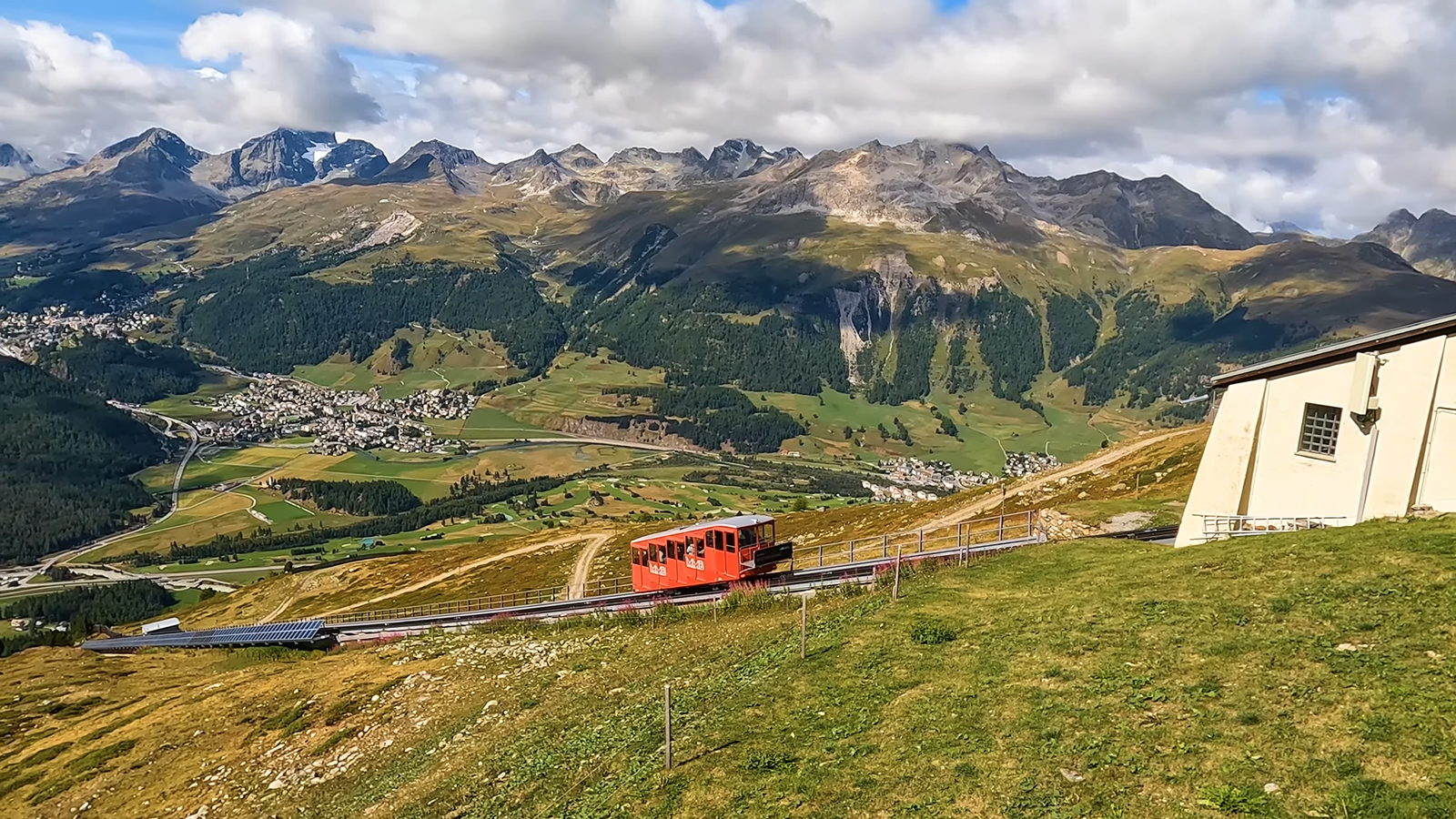 Muottas Muragl near St. Moritz